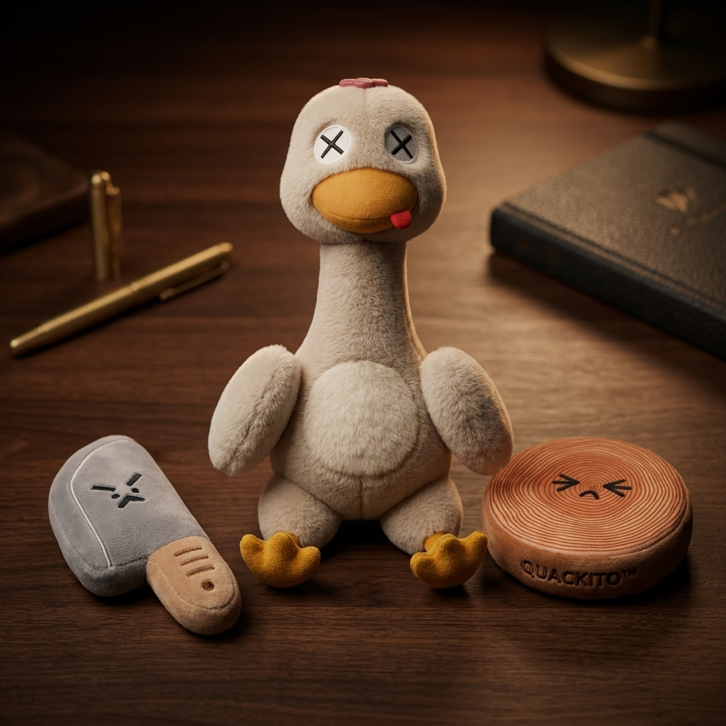 Magnetische Anti Stress Ente